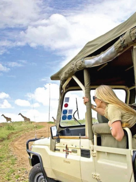 Rent a driver in Uganda - Cruiser Hardtop with Pop-up Roof (Max 5-Pax) photo1